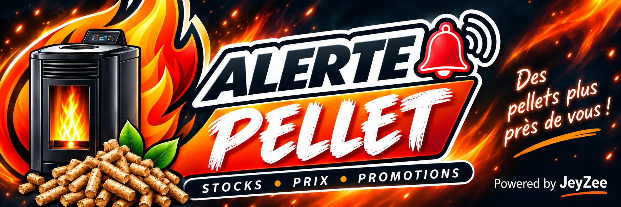 Alerte Pellet — Stocks, Prix, Promotions — Powered by JeyZee